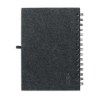 RINGFELT - Carnet A5 couv.en feutre RPET