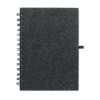 RINGFELT - Carnet A5 couv.en feutre RPET