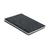 RINGFELT - Carnet A5 couv.en feutre RPET