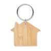 HOUSEBOO - Porte-clés maison bambou