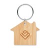 HOUSEBOO - Porte-clés maison bambou