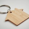 HOUSEBOO - Porte-clés maison bambou