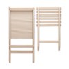 MARINERO - Chaise de plage pliable en bois