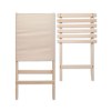 MARINERO - Chaise de plage pliable en bois
