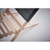MARINERO - Chaise de plage pliable en bois