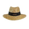 Chapeau paille dorée PANAMA