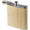 Flasque en acier inoxydable et bambou Hayden
