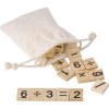 Jeu éducatif de chiffres en pin Ezekiel
