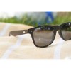 Lunettes de soleil en ABS et bambou Jaxon