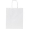 Sac en papier Kraft 80 g/m² avec poignées torsadées, petite taille