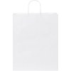 Sac en papier Kraft 80-90 g/m² avec poignées torsadées, grande taille