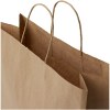 Sac en papier Kraft 80-90 g/m² avec poignées torsadées, grande taille