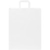 Sac en papier Kraft 80-90 g/m² avec poignées plates, grande taille