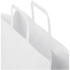 Sac en papier Kraft 80-90 g/m² avec poignées plates, grande taille
