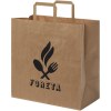 Sac en papier Kraft 80-90 g/m² avec poignées plates, XL