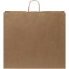 Sac en papier Kraft 90-100 g/m² avec poignées torsadées, XXL