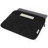 Housse pour ordinateur portable Joey de 2 L en toile recyclée GRS 14 pouces