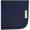 Housse pour ordinateur portable Joey de 2 L en toile recyclée GRS 14 pouces