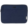 Housse pour ordinateur portable Joey de 2 L en toile recyclée GRS 14 pouces