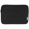 Housse pour ordinateur portable Joey de 2 L en toile recyclée GRS 14 pouces