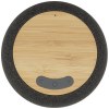 Haut-parleur Bluetooth® et tapis de charge sans fil Ecofiber en bamboo/RPET