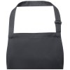 Tablier ajustable Andrea de 240 g/m² avec bretelle réglable au cou