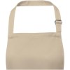 Tablier ajustable Andrea de 240 g/m² avec bretelle réglable au cou
