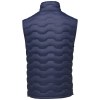 Bodywarmer duvet isotherme Epidote recyclé certifié GRS pour homme