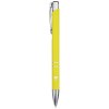 Stylo bille en aluminium recyclé Moneta (encre noire)