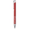 Stylo bille en aluminium recyclé Moneta (encre noire)