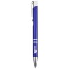 Stylo bille en aluminium recyclé Moneta (encre noire)