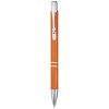 Stylo bille en aluminium recyclé Moneta (encre noire)