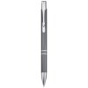 Stylo bille en aluminium recyclé Moneta (encre noire)