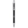 Stylo bille en aluminium recyclé Moneta (encre noire)