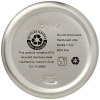 Bouteille isotherme Vasa en acier inoxydable recyclé certifié RCS de 500 ml avec isolation par le vide et couche de cuivre