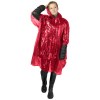 Poncho jetable pour la pluie Mayan recyclé certifié GRS avec pochette de rangement