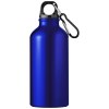 Bouteille d'eau Oregon de 400 ml en aluminium recyclé certifié RCS avec mousqueton