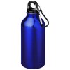 Bouteille d'eau Oregon de 400 ml en aluminium recyclé certifié RCS avec mousqueton