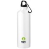 Bouteille d'eau Oregon de 770 ml en aluminium recyclé certifié RCS avec mousqueton
