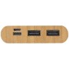 Batterie de secours Tulda de 10,000 mAh en bambou