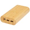 Batterie de secours Tulda de 20,000 mAh en bambou