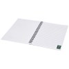 Carnet de notes à spirales A4 Desk-Mate® avec couverture arrière imprimée
