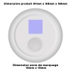 Enceinte sans fil avec écouteurs AKASHI® en matériaux recyclés GRS
