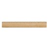Règle 30cm épaisse et double face en bambou Timberson