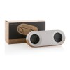 Enceinte 10W en plastique recyclé RCS et liège Oregon