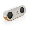 Enceinte 10W en plastique recyclé RCS et liège Oregon