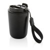 Mug iso en acier inoxydable recyclé RCS avec lanière Cuppa