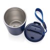 Mug iso en acier inoxydable recyclé RCS avec lanière Cuppa