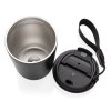 Mug iso en acier inoxydable recyclé RCS avec lanière Cuppa