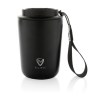 Mug iso en acier inoxydable recyclé RCS avec lanière Cuppa